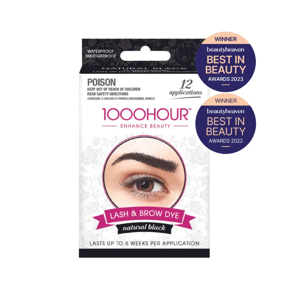 1000 Hour Lash & Brow Dye - Black 15ml