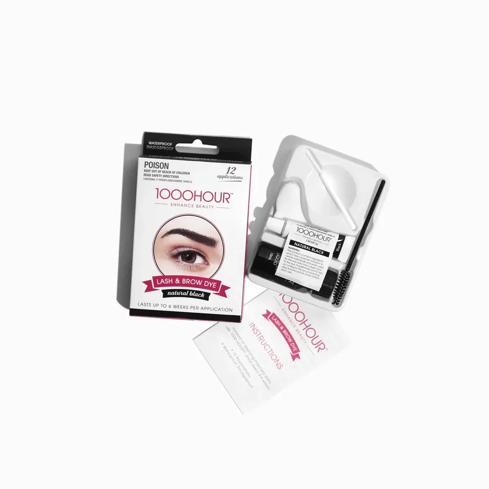 1000 Hour Lash & Brow Dye - Black 15ml