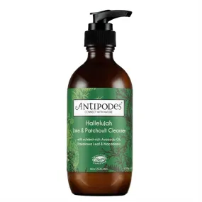 Antipodes Hallelujah Lime and Patchouli Cleanser