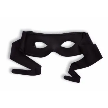 BLACK HALF MASK