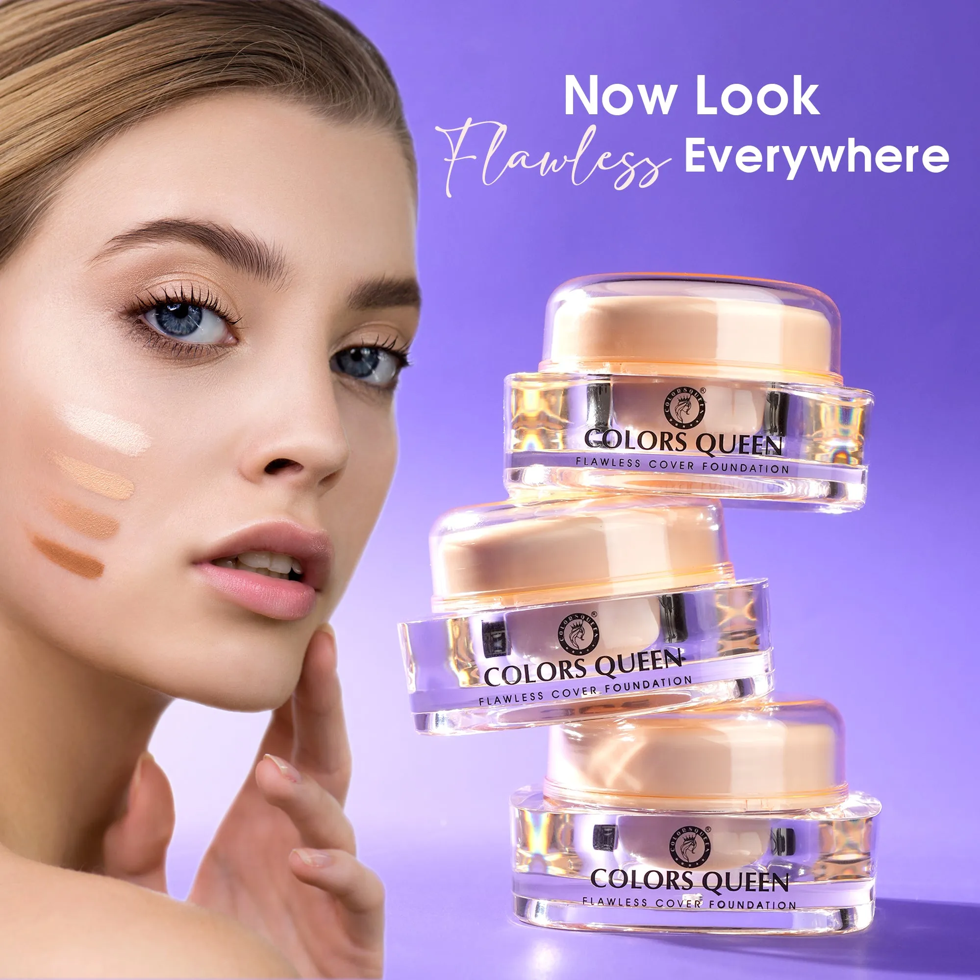 Colors Queen Flawless Cover Foundation