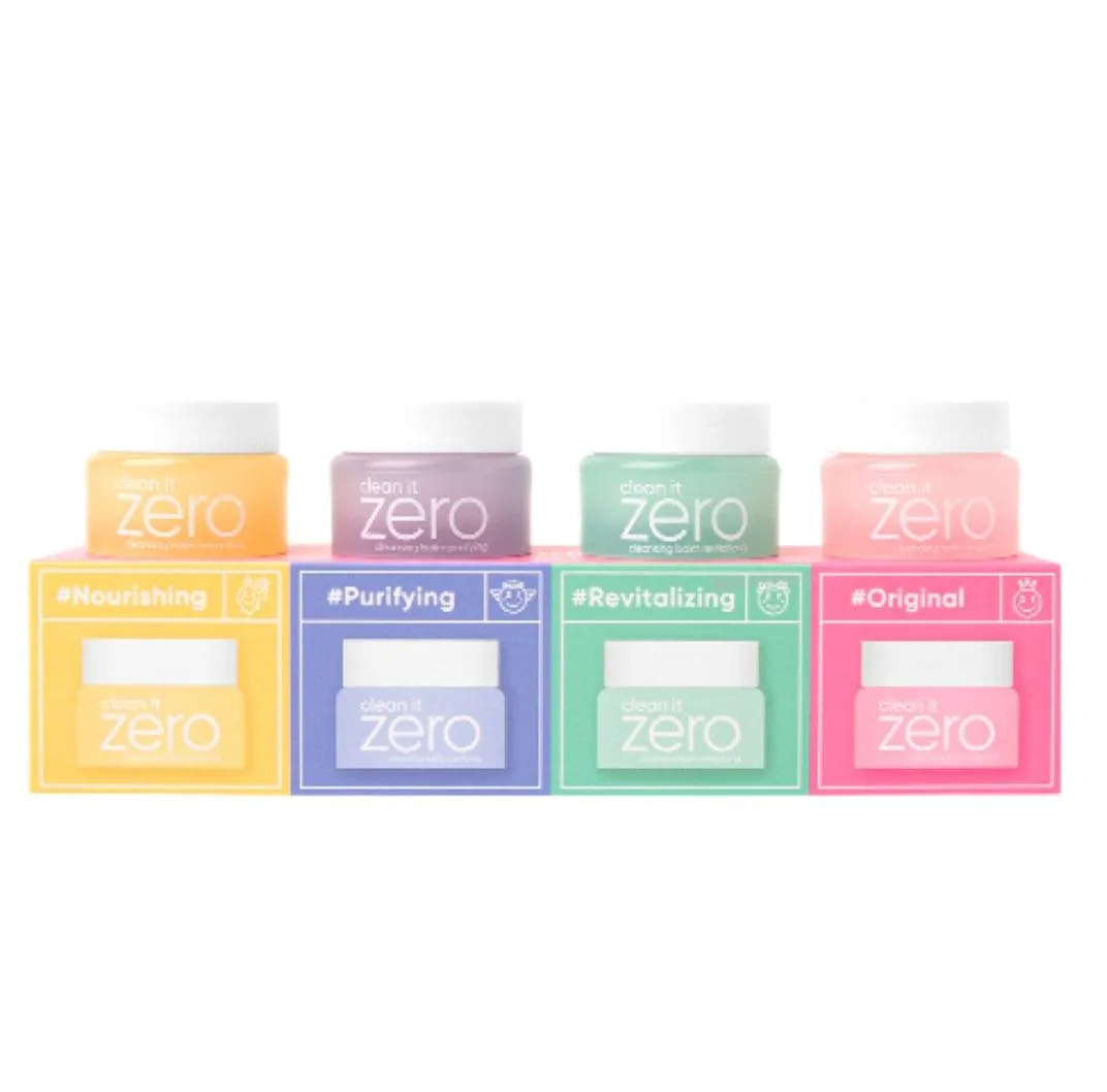 Cosmetics | Banila Clean It Zero Mini 4 Set Kit Cleanser Makeup Remover | Best Beauty Group
