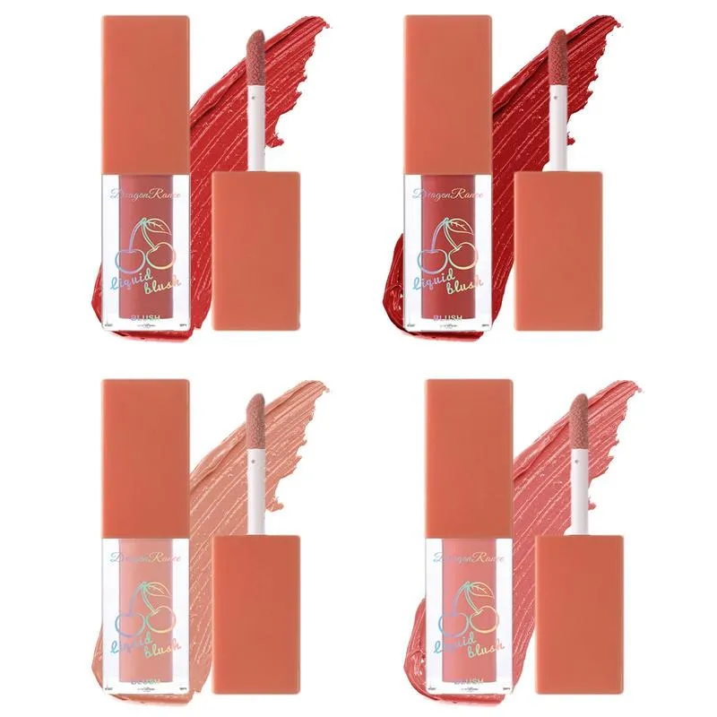 Cream Liquid Blush Bare Cheek Blush Stick Velvet Mousse Texture Breathable Feel Sheer Flush Of Color Natural-Looking For Cheeks