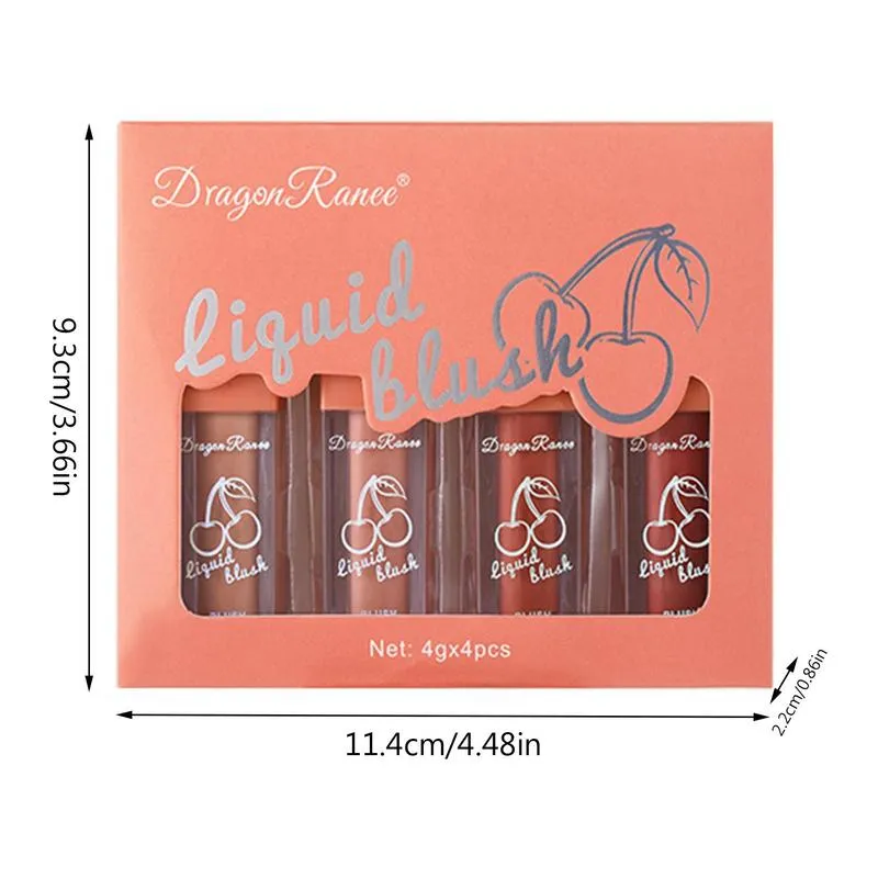 Cream Liquid Blush Bare Cheek Blush Stick Velvet Mousse Texture Breathable Feel Sheer Flush Of Color Natural-Looking For Cheeks