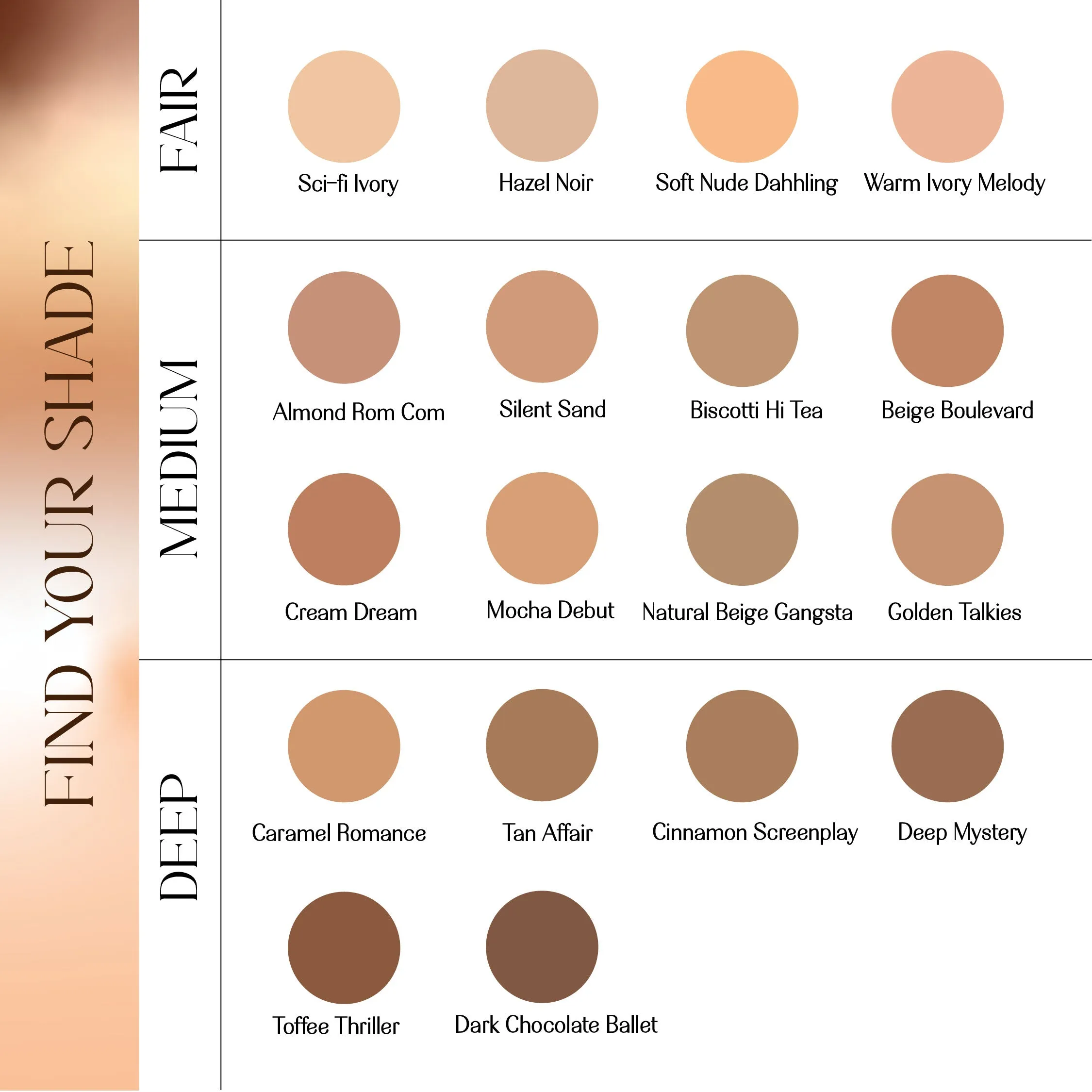 Dark Chocolate Ballet- Lights Camera Foundation  4K Matte Finish