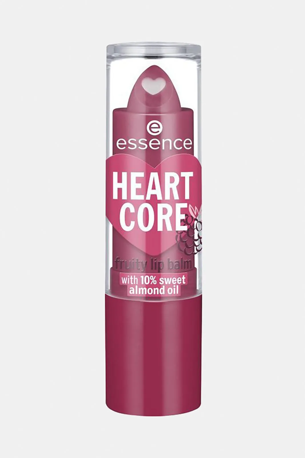 Essence Heart Core Fruity Lip Balm - 05 Bold Blackberry