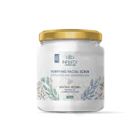 Infinity Naturals Purifying Facial  Scrub Menthol Crystals ( Normal to Combination Skin )