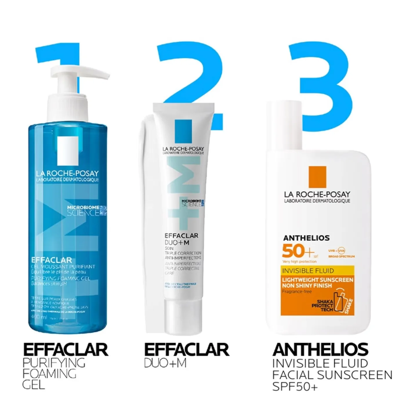 La Roche-Posay Effaclar Purifying Foaming Gel Cleanser for Oily, Blemish-Prone Skin