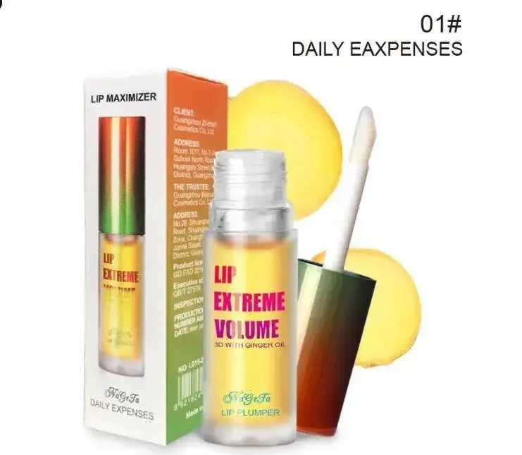 Long Lasting Lip Plumper Oil Serum Instant Volumising