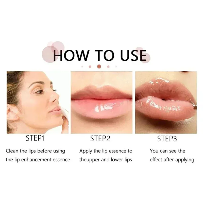 Long Lasting Lip Plumper Oil Serum Instant Volumising