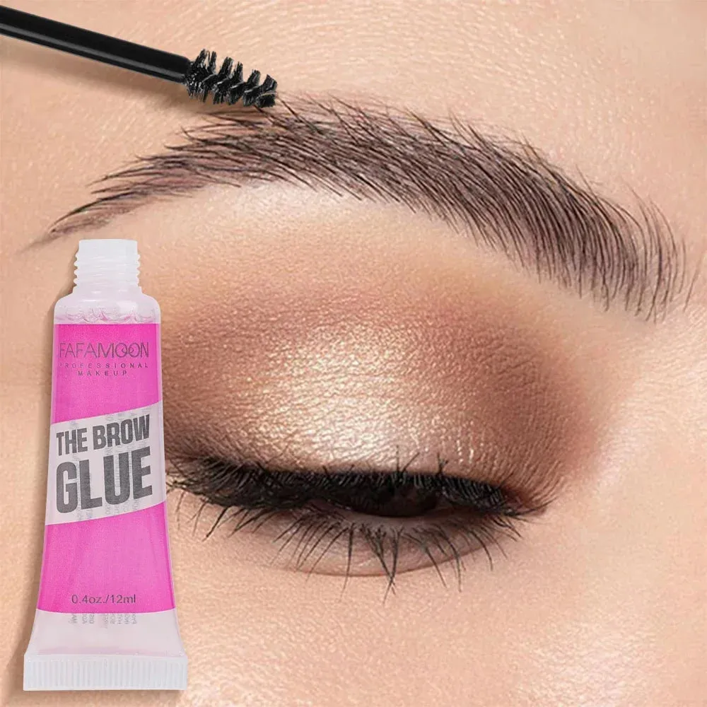 Long-lasting Waterproof 3D Eyebrow Styling Gel - Transparent Quick Dry Wax Set Brow Lifting Eyebrow Enhancers Makeup - Perfect Gift for Women