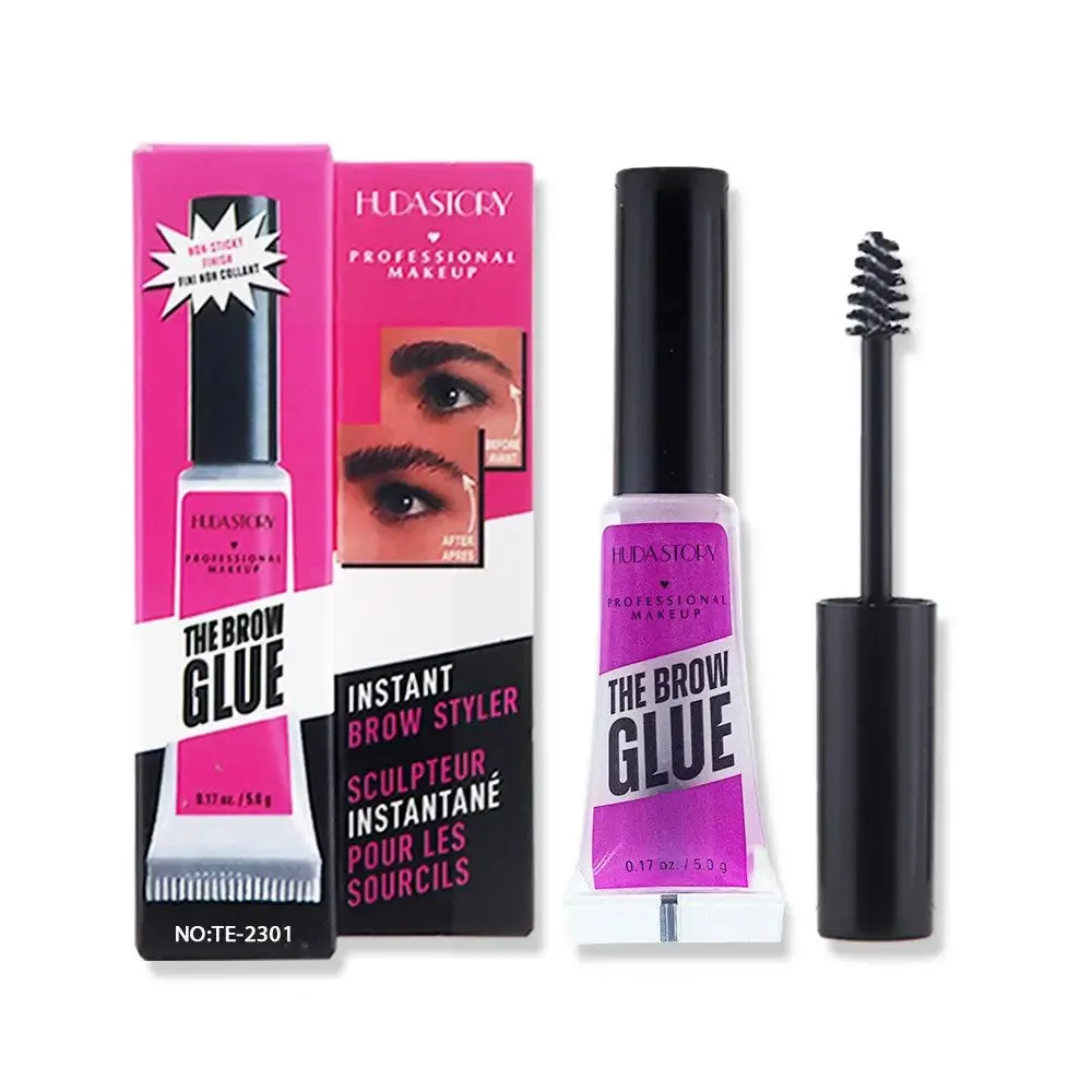 Long-lasting Waterproof 3D Eyebrow Styling Gel - Transparent Quick Dry Wax Set Brow Lifting Eyebrow Enhancers Makeup - Perfect Gift for Women