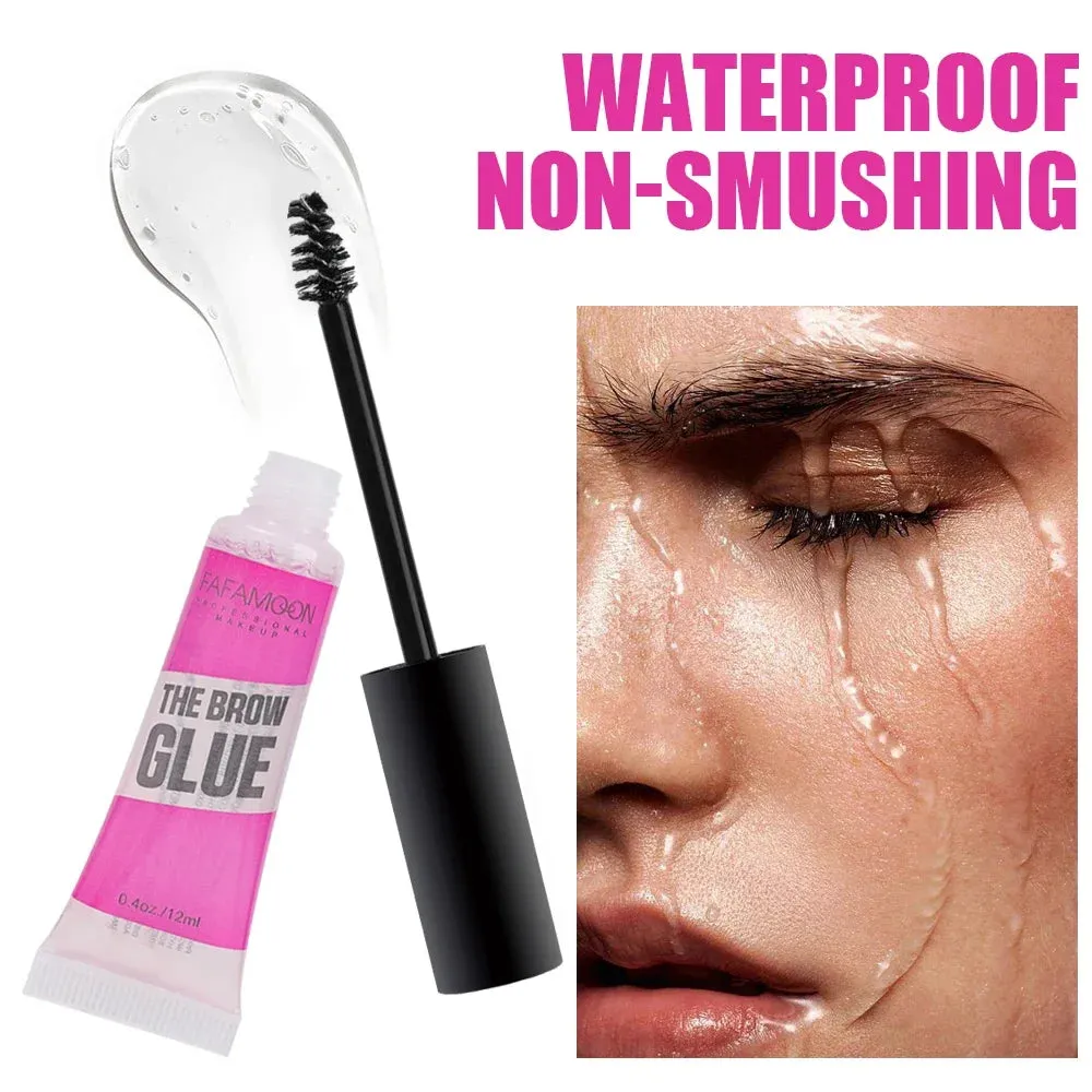 Long-lasting Waterproof 3D Eyebrow Styling Gel - Transparent Quick Dry Wax Set Brow Lifting Eyebrow Enhancers Makeup - Perfect Gift for Women