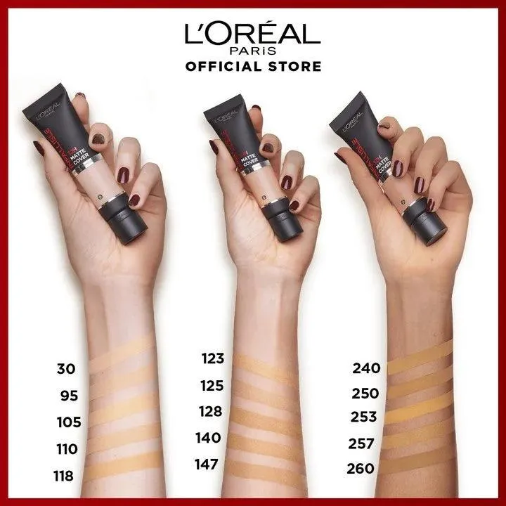 L'Oréal Paris - 32H Matte Cover Liquid Foundation