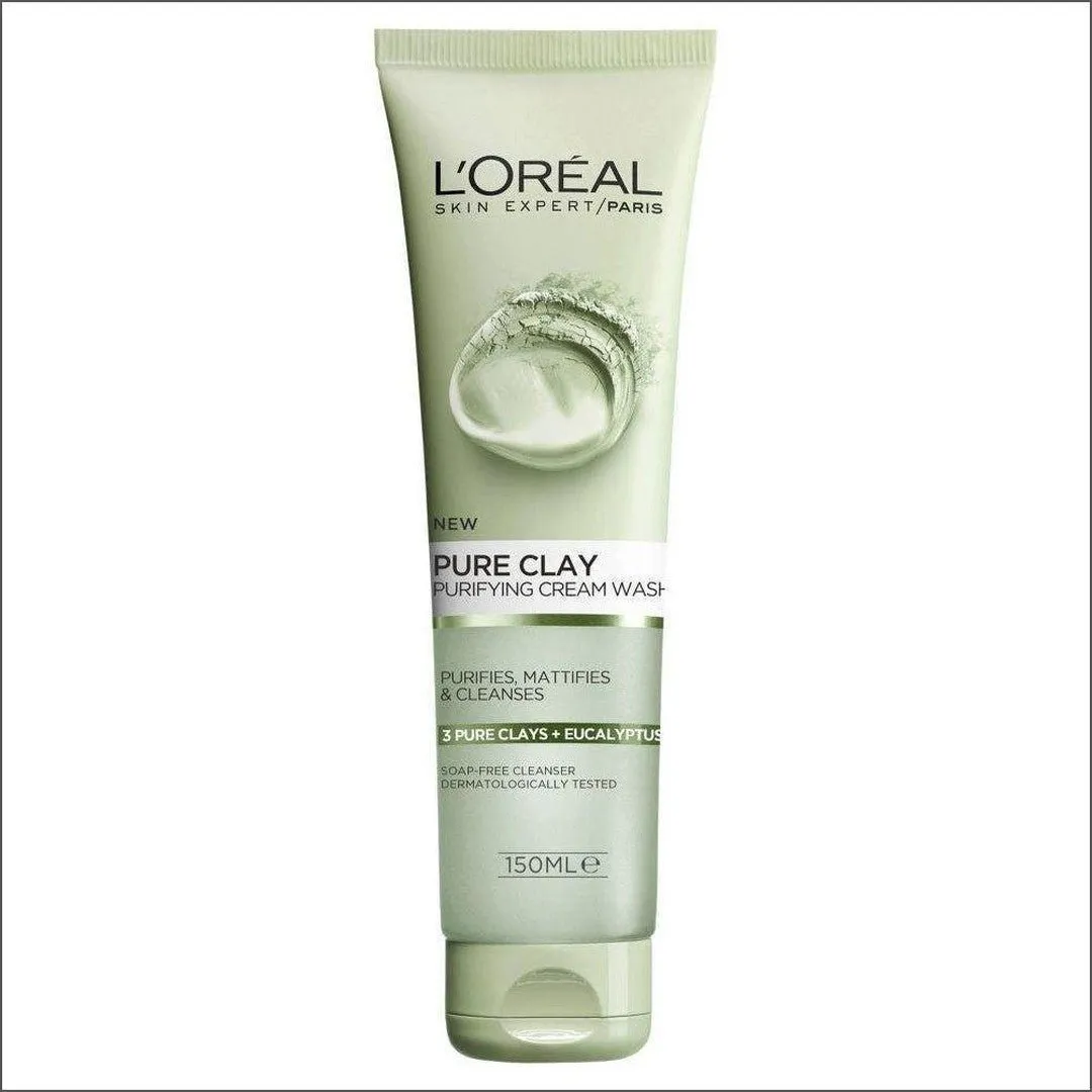 L'Oréal Paris Pure Clay Eucalyptus Purifying Cream Wash
