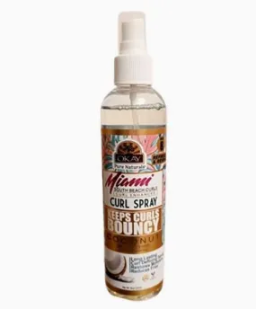 Okay  Miami Keep Curls Bouncy Coconut Curl Spray