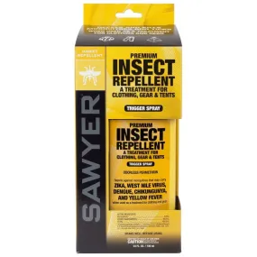 Permethrin Insect Repellent for Clothing, Gear & Tents (Trigger Spray Pump)