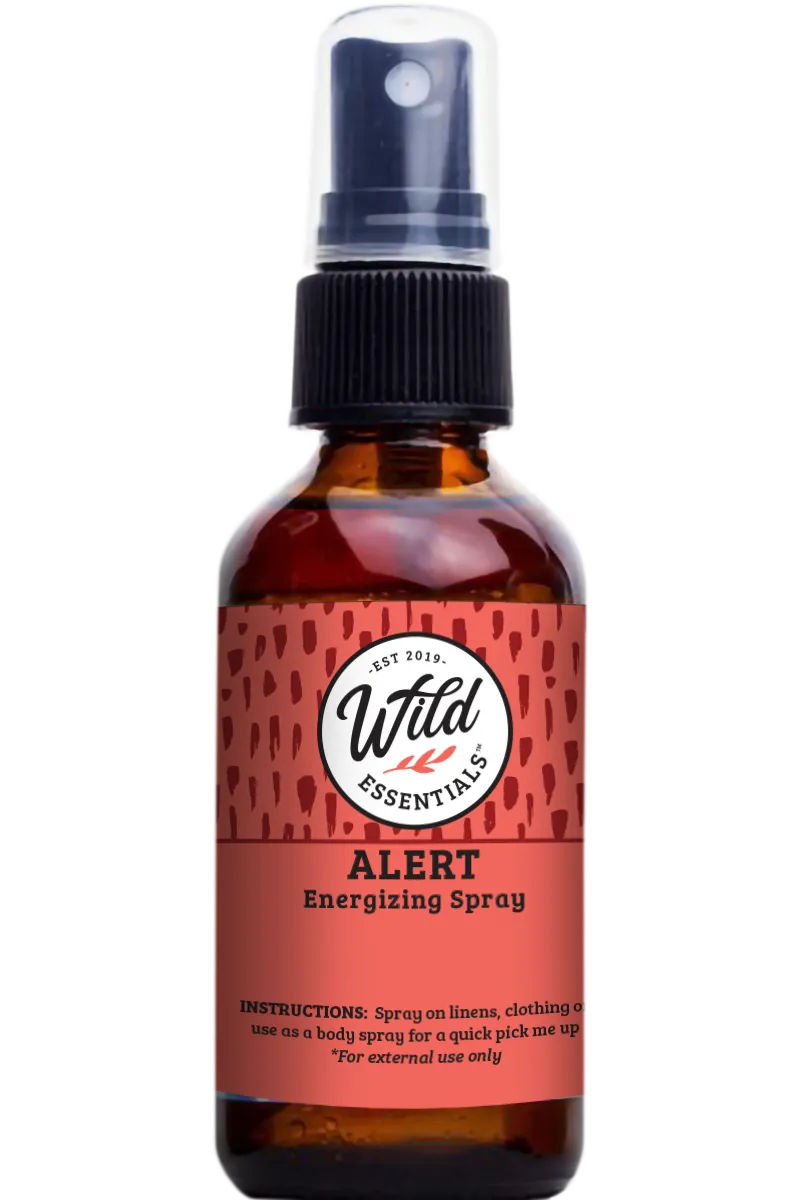 "Alert" Linen/Body Energizing Spray - 2 oz./60ml
