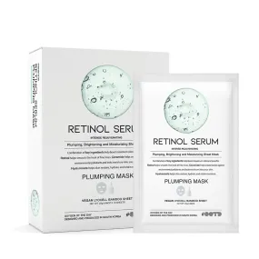 Retinol Serum Plumping Face Mask (10pcs)