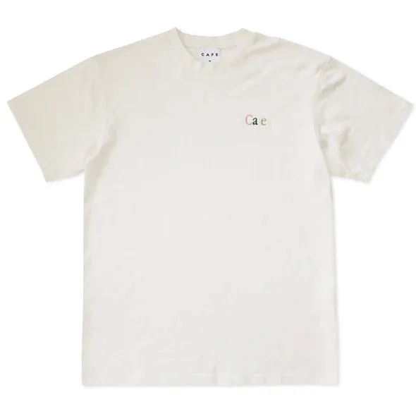 Skateboard Cafe JLH Wayne T-Shirt - Cream