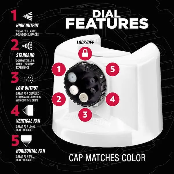 Stops Rust Protective Enamel with Custom 5-in-1 Spray Paint - White