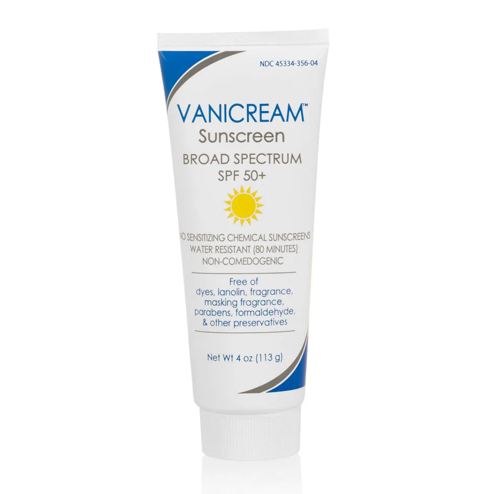 Vanicream Sunscreen Broad Spectrum SPF 50 4 oz
