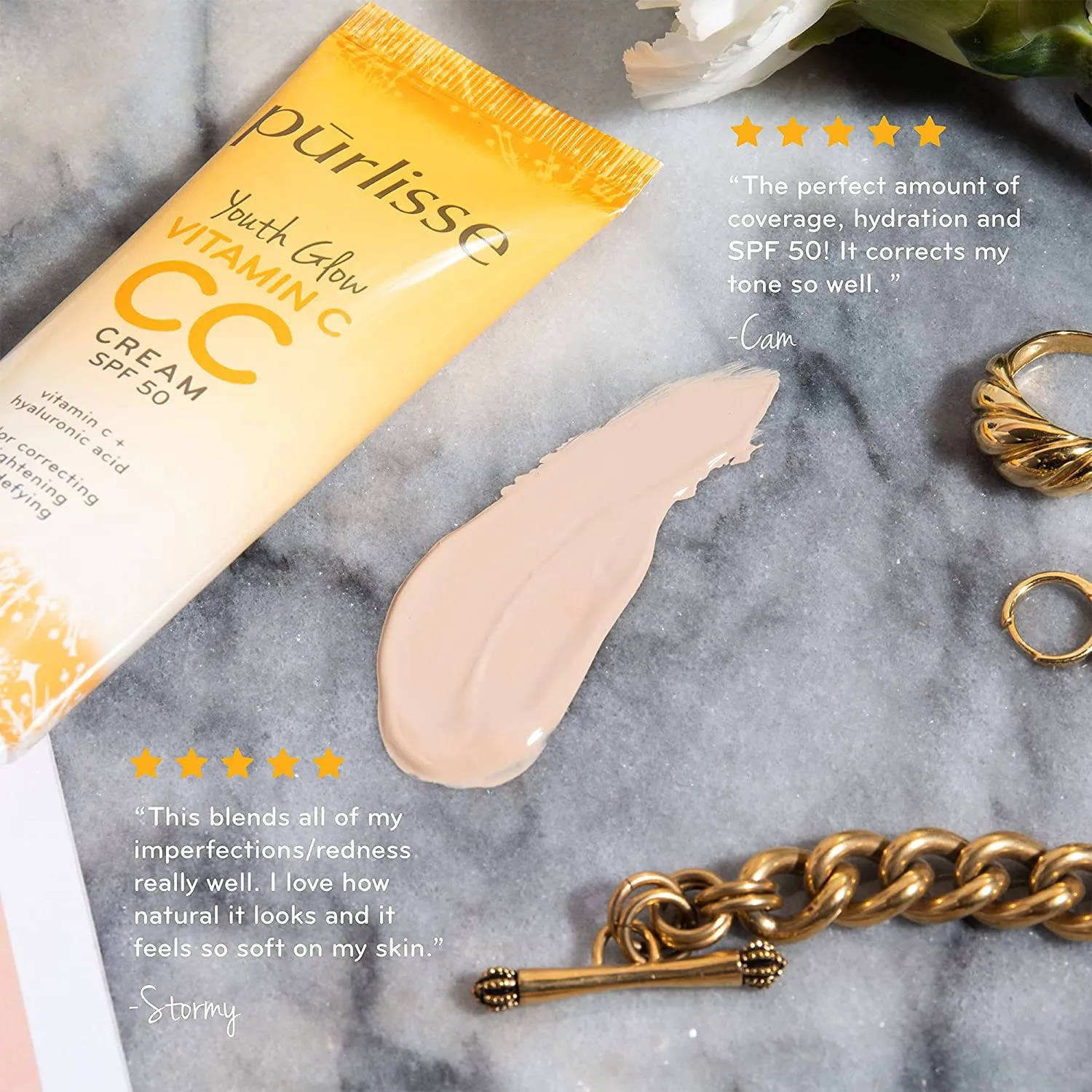Youth Glow VITAMIN C CC CREAM SPF 50 (Light)